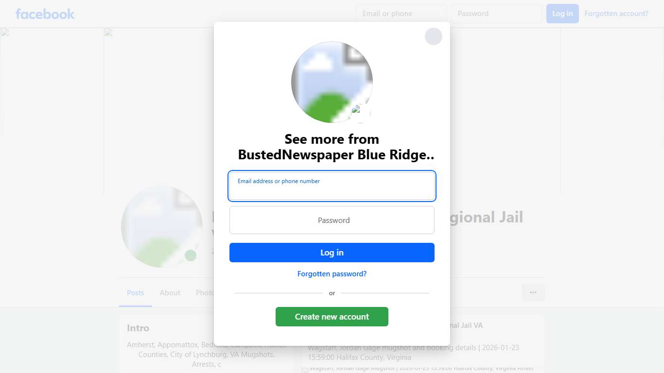 BustedNewspaper Blue Ridge Regional Jail VA Facebook